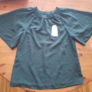 Universal Standard Ellie Swiss Dot top, 2XS